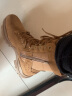 显豹新式棕色作战靴男户外高帮作战训靴夏季超轻透气战术靴沙漠靴 棕色新式作战靴【高配】 43 (265) 晒单实拍图