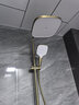 箭牌（ARROW）【政府补贴】淋浴花洒套装铜主体增压按键花洒全套莲蓬头花洒套装 【拉丝金】按键丨恒温经典款 实拍图