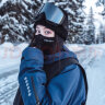 AWKA滑雪护脸口罩式面罩头套装备磁吸护脸帽防冻冬季帽子单板围脖 黑色 L 晒单实拍图