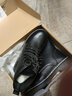 ZHR马丁靴女英伦风真牛皮舒适百搭厚底增高女靴INS网红街拍加绒短靴 黑色（G631A-加绒） 39 实拍图