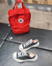 Converse 双肩背包中学生书包青少年秋季新款电脑包大容量 鹅蛋黄 M【41*31*14cm 约17.8L】 实拍图