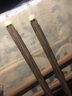 onlycook复古鸡翅木筷子家用高档新款红檀木火锅加长筷一人一筷 鸡翅木铜头筷 5双 实拍图