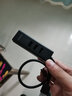 绿联（UGREEN）Type-C分线器转接头手机OTG扩展HUB集线器笔记本台式电脑接U盘鼠标键盘延长线 USB2.0【细长黑】带安卓供电口 0.25-0.35米 实拍图