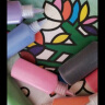 俞氏兴（YUSHIXING）沙画套装 儿童玩具 男女孩宝宝早教手工涂色制作DIY填色绘画工具 随机款+12瓶彩沙+12张沙画 实拍图