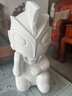 金归 大号石膏娃娃彩绘白胚diy手工儿童涂色娃娃石膏涂鸦绘画白胚娃娃 坐姿库洛米18cm（石膏材质） 实拍图