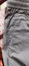 吉普（JEEP）休闲裤男夏季新款小脚裤男士商务透气冰丝裤弹力速干九分裤子 卡其色 30 实拍图
