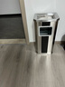 舒蔻酒店垃圾桶烟灰缸不锈钢大堂立式室外宾馆时尚带内桶走廊带烟灰缸垃圾桶烟灰桶方桶 黑条靠墙式垃圾桶 实拍图