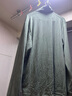 JEEP SPIRIT吉普长袖T恤男秋冬季男装翻领男打底衫宽松上衣服  豆绿 3XL 实拍图