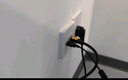 可思未来HDMI86面板4K60hz墙壁插座装修模块延长器免焊接直通母对母面板（HDMI2.0+3.5音频） KS-D-UMM10 实拍图