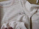 微狮牧尼婴儿保暖内衣秋冬套装纯棉宝宝秋衣秋裤打底衣儿童全棉睡衣两件套 肩开款【双层多色间条纹】 90 【推荐身高86-95cm】 实拍图