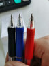 uni三菱 SN-100按动式圆珠笔 0.7mm圆珠笔 学生用笔 办公文具签字笔 红色 12支装 实拍图