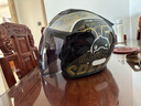 坦克摩托车头盔3C四分之三盔T536四季防风B.Duck电动车安全帽男女 【联名】亮灰幻影/小黄鸭【彩色镜片+透明镜片】 L（建议头围56-58cm） 实拍图