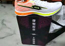 TANSHEZHE弹射者运动鞋男黑马3.0全掌碳板跑步鞋网面透气竞速训练体考鞋子 白橘色【建议拍大一码】 38 实拍图