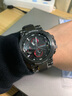 卡西欧（CASIO）mtg手表男不死鸟高端钢铁太阳光能电波蓝牙之心日韩石英表送男友 MTG-B1000B-1A智能蓝牙+太阳能 实拍图