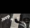 吉普（JEEP）外套男连帽春秋季夹克男士休闲男装宽松百搭衣服 黑色 2XL  实拍图