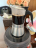 SIMELO施美乐不锈钢摩卡壶双阀意式咖啡壶家用手冲壶咖啡机240ML4-6人份 实拍图