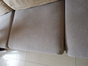忆自然弹力沙发套罩四季通用全包沙发坐垫套沙发笠沙发座垫防尘保护罩 清雅-米白色 加大三人位 适合宽65-85cm*长135-165cm 实拍图