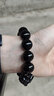 金石灵天然黑曜石手串貔貅男士手链水晶玛瑙虎眼石佛珠送转运珠生日礼物 乌金黑曜石貔貅14mm 实拍图