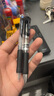 uni三菱（uni）SN-100按动式圆珠笔 0.5mm圆珠笔 学生用笔 办公文具签字笔 黑色 12支装 实拍图