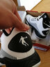 乔丹篮球鞋男鞋秋冬季皮面轻便减震防滑耐磨运动鞋青少年潮流球鞋男 乔丹白/黑色 43 实拍图