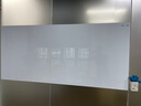 得力（deli）涂鸦教学软白板墙贴办公白板纸贴可移除挂式家用教学写字板磁性黑板儿童可檫写画板 【自带背胶软白板】200*90cm 实拍图