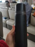 膳魔师（THERMOS）500ml保温杯商务办公带杯盖水杯男女士简约保冷杯 FEI-501 BK黑色 实拍图