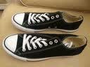 匡威（Converse）男鞋女鞋新款ALL STAR帆布鞋经典潮流低帮情侣鞋百搭休闲运动鞋 101001 黑色【店长力荐】 42 实拍图