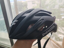 凤恩（fengen）自行车头盔男山地车公路车折叠车平衡车单车轮滑安全盔帽骑行装备 队长款透气头盔-【哑光黑色】  成人L码可调52-62CM 实拍图