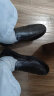 木林森（MULINSEN）男鞋商务休闲简约舒适套脚豆豆鞋男 黑色 42码 8028 实拍图