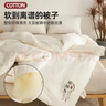雅鹿春秋原棉大豆纤维被冬季被子被芯单人被褥双人加厚冬被四季 原棉大豆被-白色BSK【A类亲肤】 150x200cm(5斤/秋冬被)【推荐】 实拍图