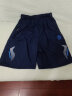 左斯客短裤男夏季薄款冰丝透气沙滩裤运动五分裤速干大裤衩大码跑步裤子 8003深蓝 L(建议100-120斤) 实拍图