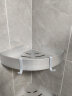 卡贝（cobbe）卫生间置物架太空铝壁挂三角网篮洗手间浴室架卫浴挂件双层 实拍图