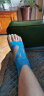 李宁 LI-NING 预分切贴布运动肌肉贴胶布弹性运动绷带肌贴 108-2蓝色 实拍图