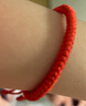 玖维娅手链男潮韩版霸气男女手链简约嘻哈冷淡风学生闺蜜手链情侣手饰品 JYSL047金刚结红绳手链 实拍图
