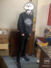 dickies【经典款】卫衣 logo印花连帽棉毛圈布卫衣休闲卫衣730 黑色 M 实拍图