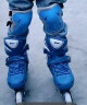 特步（XTEP）轮滑鞋溜冰鞋女童男童轮滑鞋儿童旱冰鞋成人轮滑鞋初学者深海蓝M 晒单实拍图