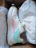 361°女鞋运动鞋女秋季休闲鞋新款网面轻便透气跑步鞋软底旅游鞋子女 羽毛白/透明粉-6 39 实拍图