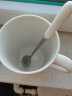 布丁瓷艺 创意十二星座马克杯牛奶杯陶瓷杯子男女士情侣水杯咖啡杯带盖勺 处女座（白） 实拍图