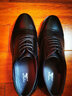 七匹狼皮鞋男夏季商务正装鞋头层牛皮休闲皮鞋三接头圆头皮鞋真皮鞋子男 黑色 （1065） 42 实拍图