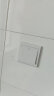 欧普（OPPLE） OPPLE 欧普照明家用墙壁开孔插空调86型带开关白色面板W51 一开单控 实拍图