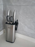 爱仕达（ASD）刀具不锈钢便插系列菜刀套装多用刀水果刀厨房剪刀RDG06K3WG 实拍图