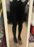 LIME FLARE莱茵福莱尔高腰鱼尾半身裙2024年春款设计感优雅通勤裙子百搭女 黑色 M 晒单实拍图