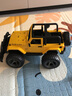 双鹰大号儿童越野车遥控吉普车Jeep牧马人玩具车遥控汽车大脚车可遥控跑车赛车可飘移男孩玩具车 1:12吉普车黄色越野车 实拍图