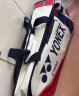 YONEX尤尼克斯羽毛球包功能手提方包6支独立鞋仓多BA02331WEX白红 晒单实拍图