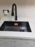 卡贝（cobbe）厨房水龙头304不锈钢抽拉式冷热家用水槽洗碗洗菜洗手盆抽拉龙头 实拍图