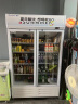 雪花（SNOWFLK）展示柜冷藏商用冰柜冰箱保鲜柜立式冷藏柜冷藏展示柜饮料柜冷柜 双门风冷展示柜  实拍图