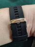手表配件 适配华米1/2/2s华米AMAZFIT 2代硅胶表带 GTS/GTR手表带 20 22mm HW-J11黑色钢扣 22mm 实拍图