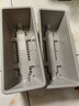 尚洋霍伦种菜花盆小号(灰色*2)家庭育苗神器塑料盆室内阳台植物种植箱 实拍图