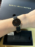 丹尼尔惠灵顿（DanielWellington）DW女表金色边尼龙表带欧美简约风学生手表节日礼物DW00100247 实拍图
