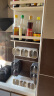迪普尔 壁挂调料盒套装厨房调味瓶罐家用四格收纳一体储存器皿盐罐 白色 晒单实拍图